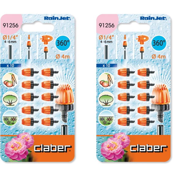 Claber microirrigatore 360° - 10 pz