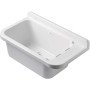 Negrari 2060 lavatoio-pilozzo da parete, resina pp, 60 x 34 cm,