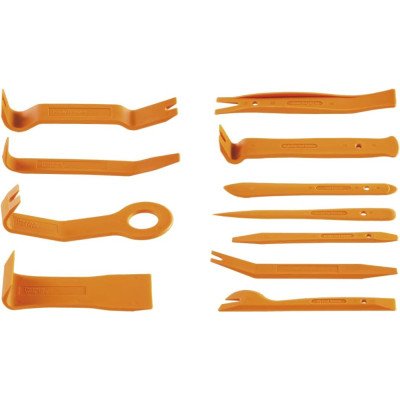 Topex 11-824 serie di utensili p per interni, 11 pezzi, ds