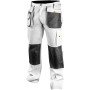 Topex 81-120-s pantaloni da lavo ro bianchi, taglia s 48