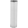 Canna fumaria tubo acciaio inox aisi 304 mt 1 x 0,5 mm -tutte le
