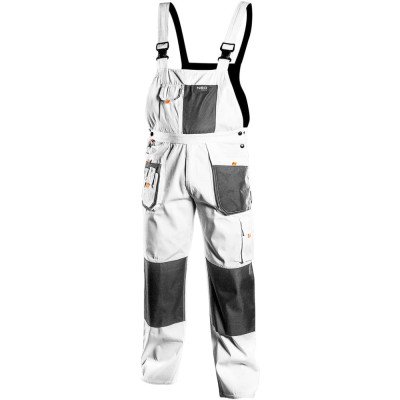 Topex 81-140-m salopette bianca, taglia m 50
