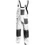 Topex 81-140-m salopette bianca, taglia m 50