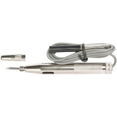 Topex 39d081 tester di voltaggio io per auto 6-24v, 115 mm ds