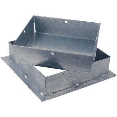 Sceau d  gout porte sol h. cm 8 acier zingu  lourd, gris