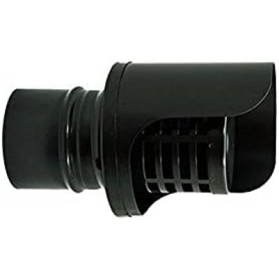 Fum es de mur d  chappement chapeau inoxydable noir dn 80 mm ave