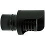 Fum es de mur d  chappement chapeau inoxydable noir dn 80 mm ave