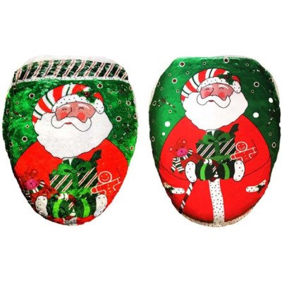 2 pezzi deggod decorazioni di natale bagno privato servizi igien