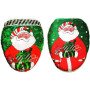 2 pezzi deggod decorazioni di natale bagno privato servizi igien