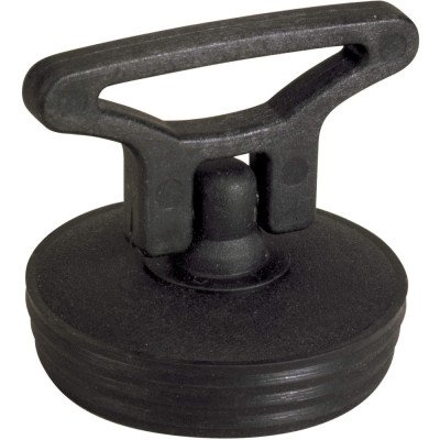 Tappo pvc nero 52 con maniglia goplast 1133nero03