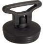 Tappo pvc nero 52 con maniglia goplast 1133nero03