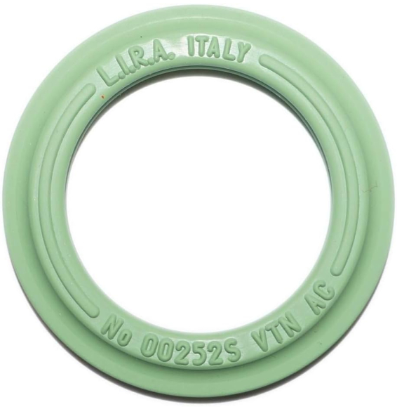 Guarnizione 00252 s bsk/pop up viton verde nbr50 lira 8.0252.06