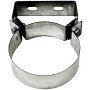 Fascetta murale canna fumaria dn 100 tubo acciaio inox 316