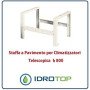 Coppia griglie plastica incasso 166x166 mm vecamco 9602-753-06
