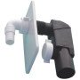 Sifone incasso in pp per lavatrice 40 50 piastra inox goplast 12