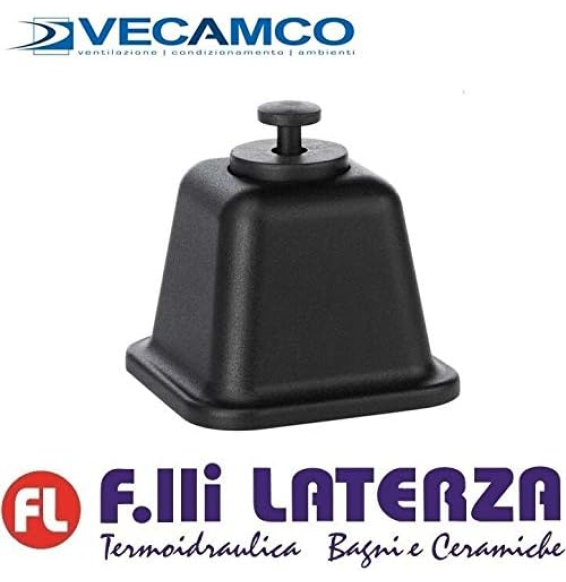 Kit con 4 supporto base fisso 110x110 mm vecamco 9898-048-95