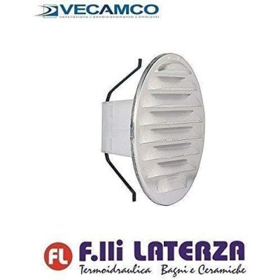 Griglia in acciaio inox d.150 m con molla e rete vecamco 9692-80