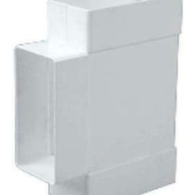 Raccordo a t rettangolare 55x110 mm vecamco 6002-132-08