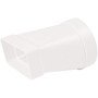 Griglia smaltata bianca 150x150 mm apribile vecamco 9752-053-501