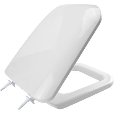 Saniplast 2fse192402 sedile wc, resina termoindurente, bianco, 4