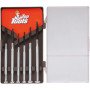 Topex 39d193 grivaviti di precis isione, 6 pezzi assortiti ds