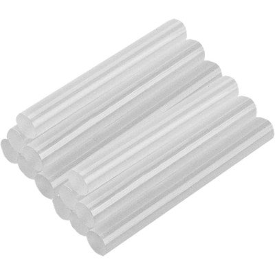 Topex 42e081 sticks di colla 8 m mm, 12 pezzi, trasparente ds