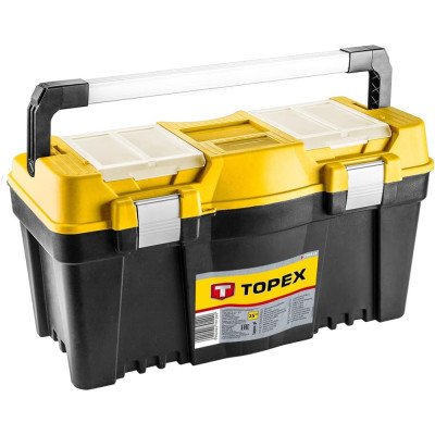 Topex 79r129 valigia portautensi sili 25 con impugnatura in al ds