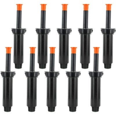 Rain bird 1800 series pop-up sprinklers 10 pack - nozzles not in
