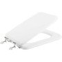 Sedile wc copriwater copriasse bianco mod. conca fit