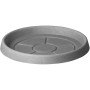 Teraplast saucers sottovaso rotondo ever 33 antracite