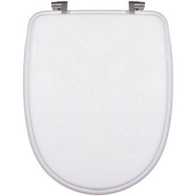 Copriwater sedile wc per aretusa cesame bianco coprivaso poliest