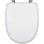 Copriwater sedile wc per aretusa cesame bianco coprivaso poliest