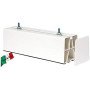 Base a pavimento bianca biestrus a +cap 350 mm vecamco 9898-058-0