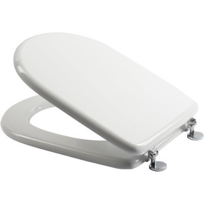 Sedile wc copriwater copriasse bianco mod. aretusa fit