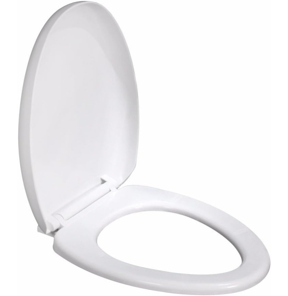 Gaga lusso sedile wc bianco v fo rma ovale heavy duty lento soft