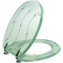 Saniplast pizzic  sedile wc, resina poliestere, 36.5x44x5.5 cm