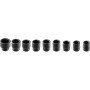 Topex 12-105 bussolotti 1, 27-5 -50 mm, 10 pezzi