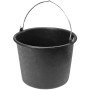 Topex 13a712 secchio, 12 l, mani nico metallico ds