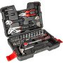 Topex 38d510 set di utensili 1/4 4, 1/2 81 pezzi ds