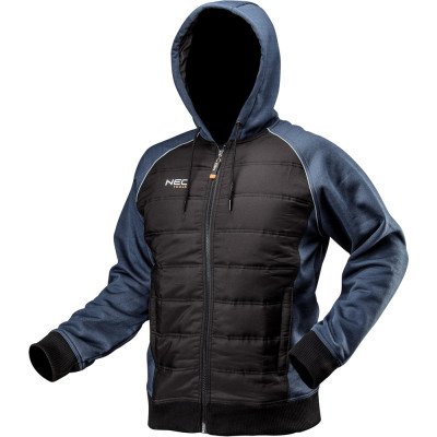 Topex 81-556-l blusa da lavoro i n maglia isolata con cappuccio t