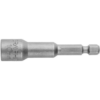 Topex 57h993 bussolotto magnetic ico, 10 x 65 mm, attacco 1/4