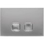 Placca oli plain matt chrome codice 070828