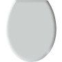 Gelco design sedile wc color, polipropilene, bianco, 43 x 37 x