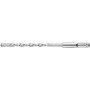 Topex 60h524 punta da muro sds p plus, 6 x 160 mm, s4, quatro