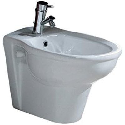 Sanitari bagno bidet sospeso, karla rak, ceramica bianca