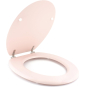 Gelco design dolce sedile wc, le gno ingegnerizzato, rosa, 44 x 3