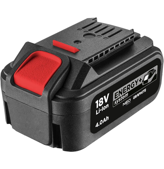 Topex 58g004 batteria energy+ 1818v, li-ion 4.0ah