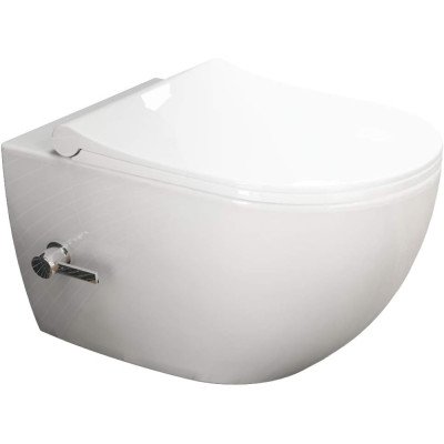 Aqua bagno - wc taharet, incluso sedile per wc da doccia, meccan