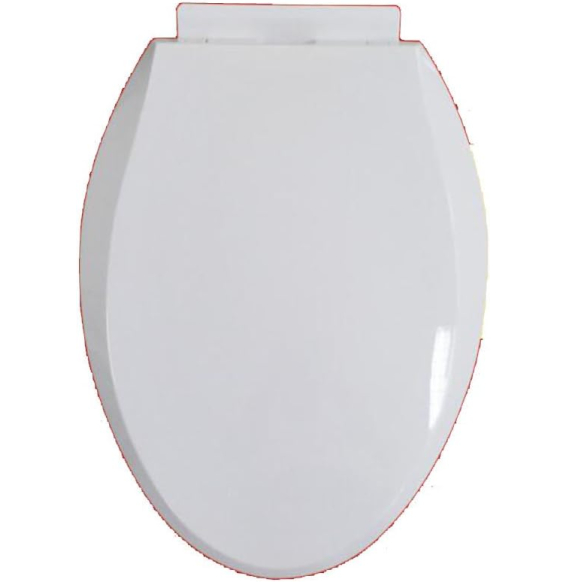 Toilet seat sedile wc antibatter ico u o v soft close white desig