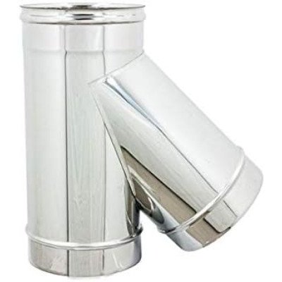 Raccordo a y braga mf codino m inox 5 decimi aisi 316 (250mm)